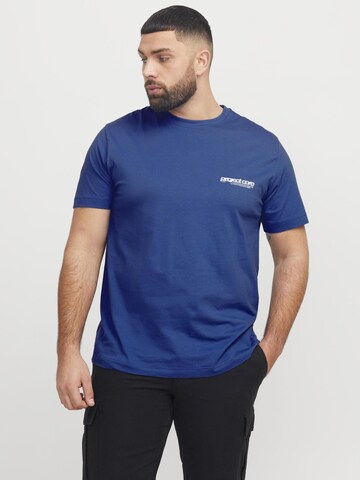 JACK & JONES Shirt in Blauw: voorkant