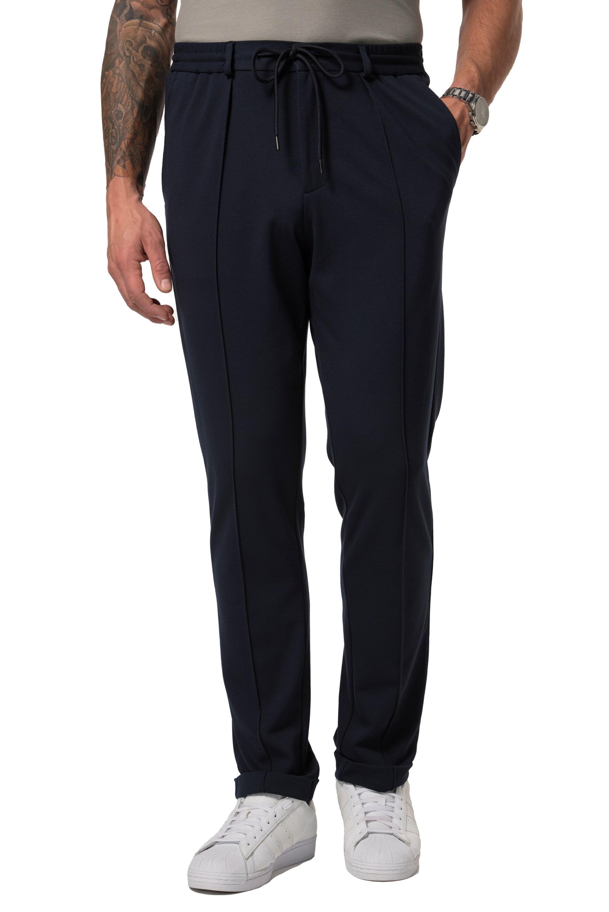 JP1880 Regular Broek in Blauw: voorkant