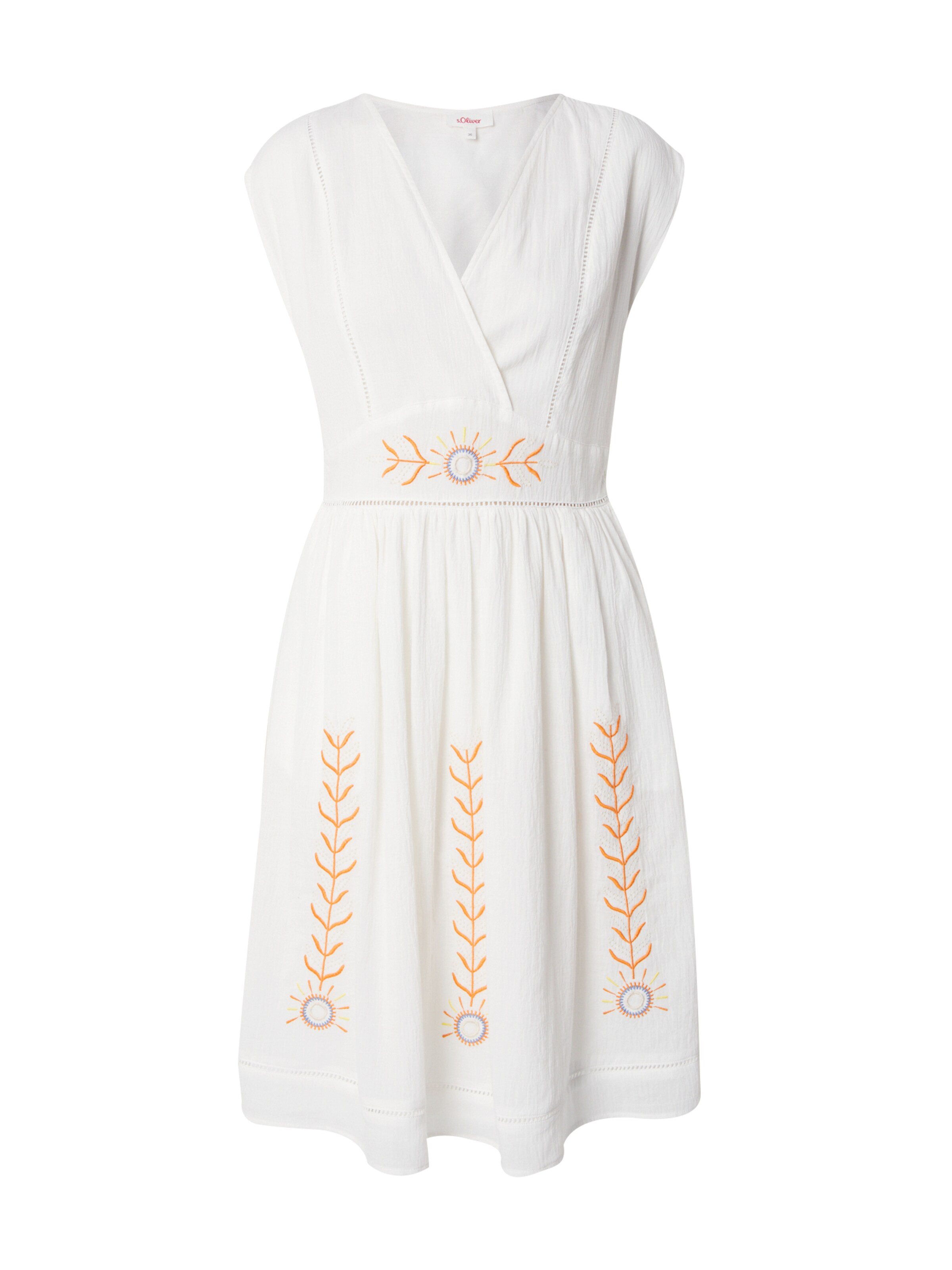 s.Oliver Kleid in Weiß: Vorderseite