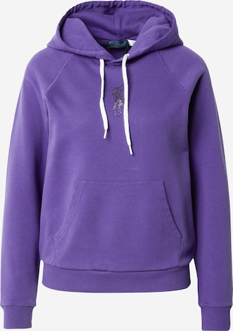 Polo Ralph Lauren - Sweatshirt em roxo: frente