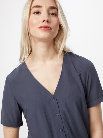 PIECES Bluse 'PCCECILIE' in Blau