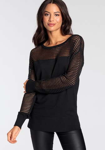 MELROSE Sweater in Black: front