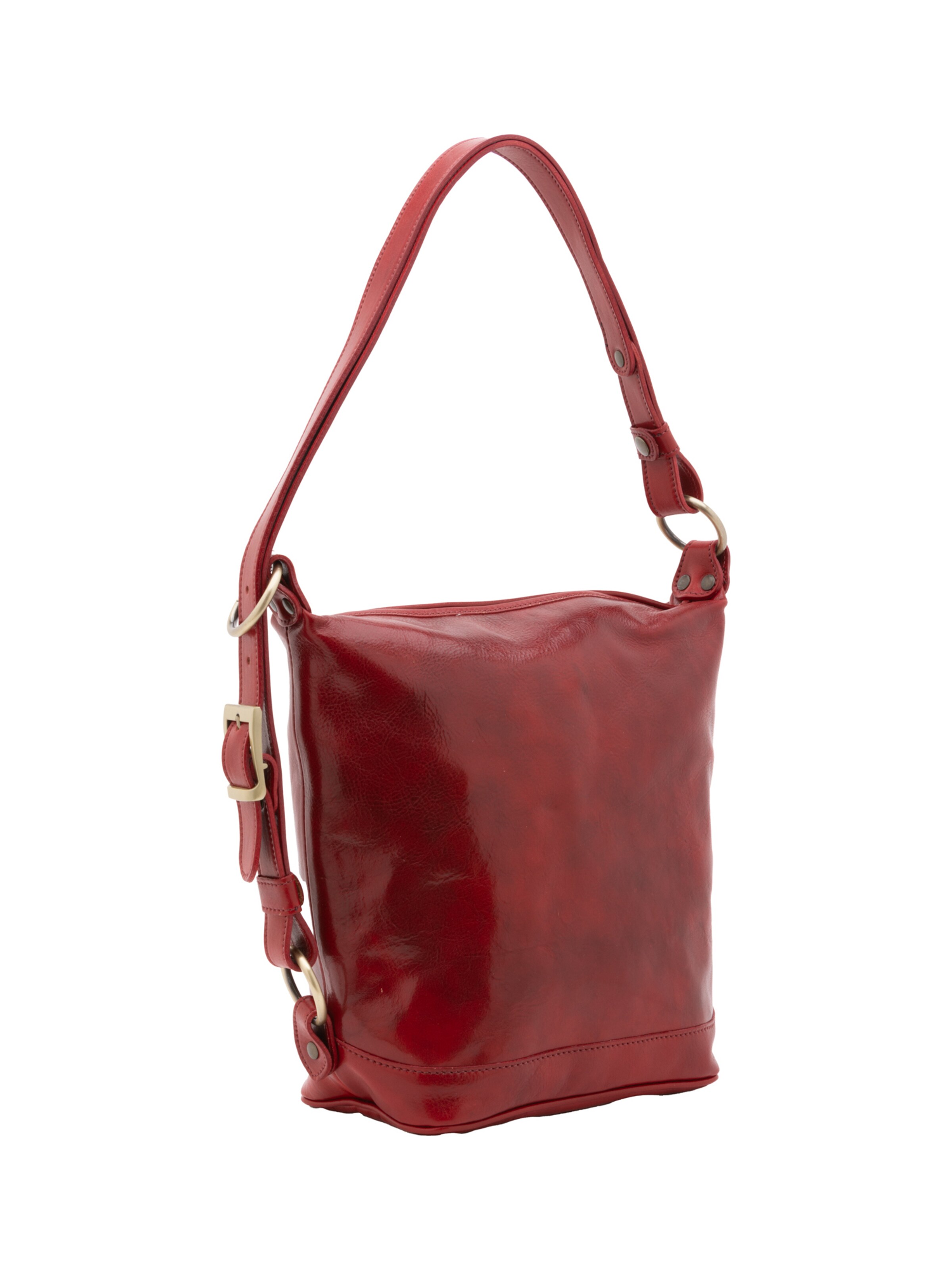 Borsa a mano di Viola Castellani in rosso: frontale