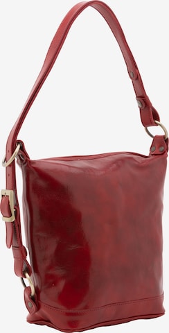 Borsa a mano di Viola Castellani in rosso: frontale