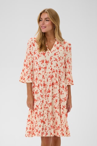 SAINT TROPEZ Kleid 'Eda' in Orange: Vorderseite