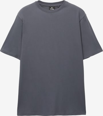 Pull&Bear T-Shirt in Grau: Vorderseite