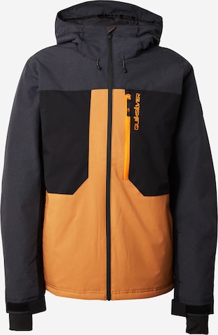 QUIKSILVER Športna jakna 'DAWSON' | črna barva: sprednja stran