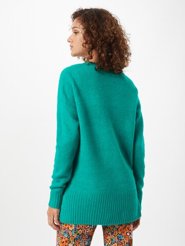 VERO MODA Sweter oversize 'LEFILE' w kolorze zielony