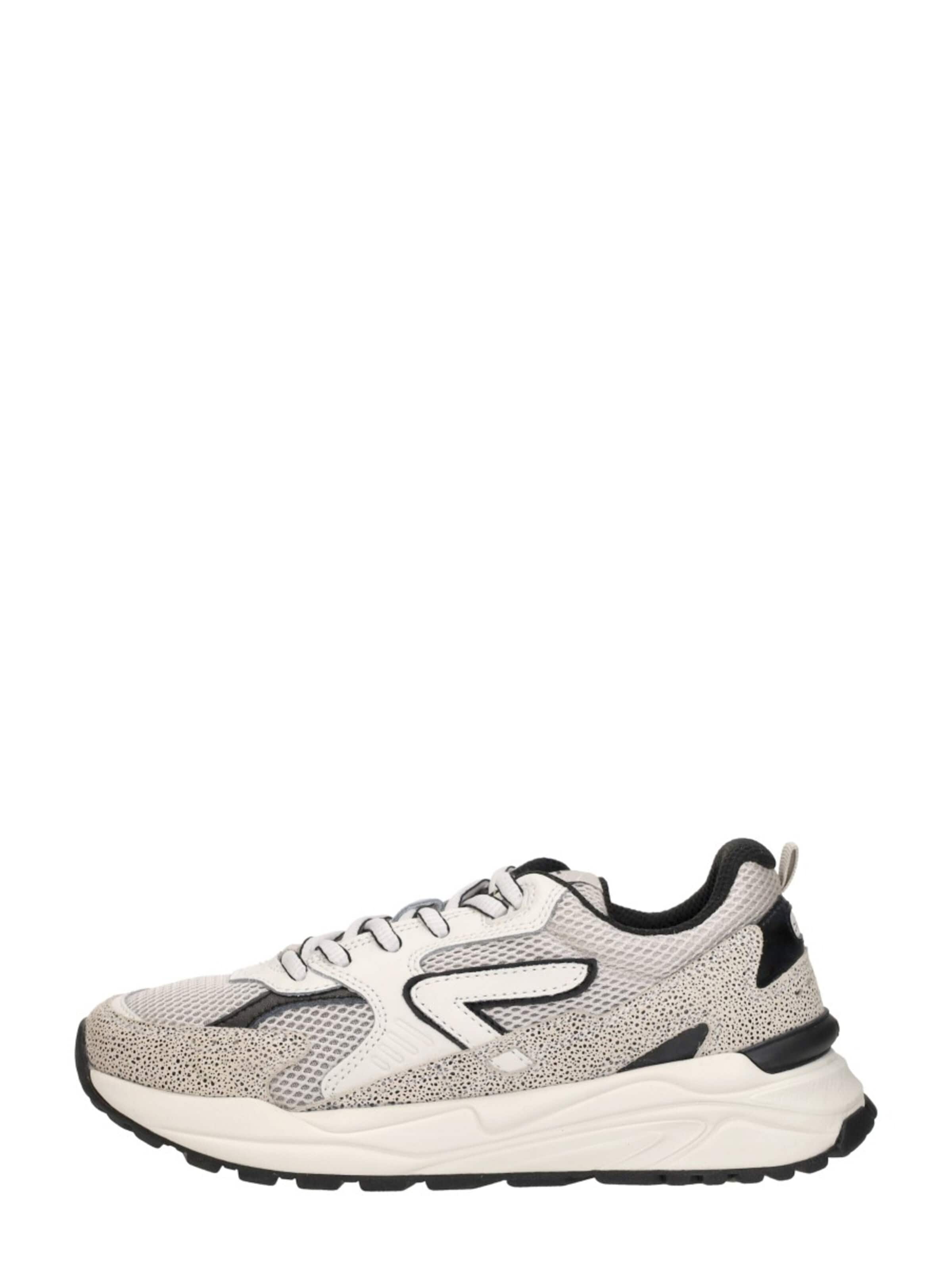 HUB Sneakers laag 'Grid' in Wit
