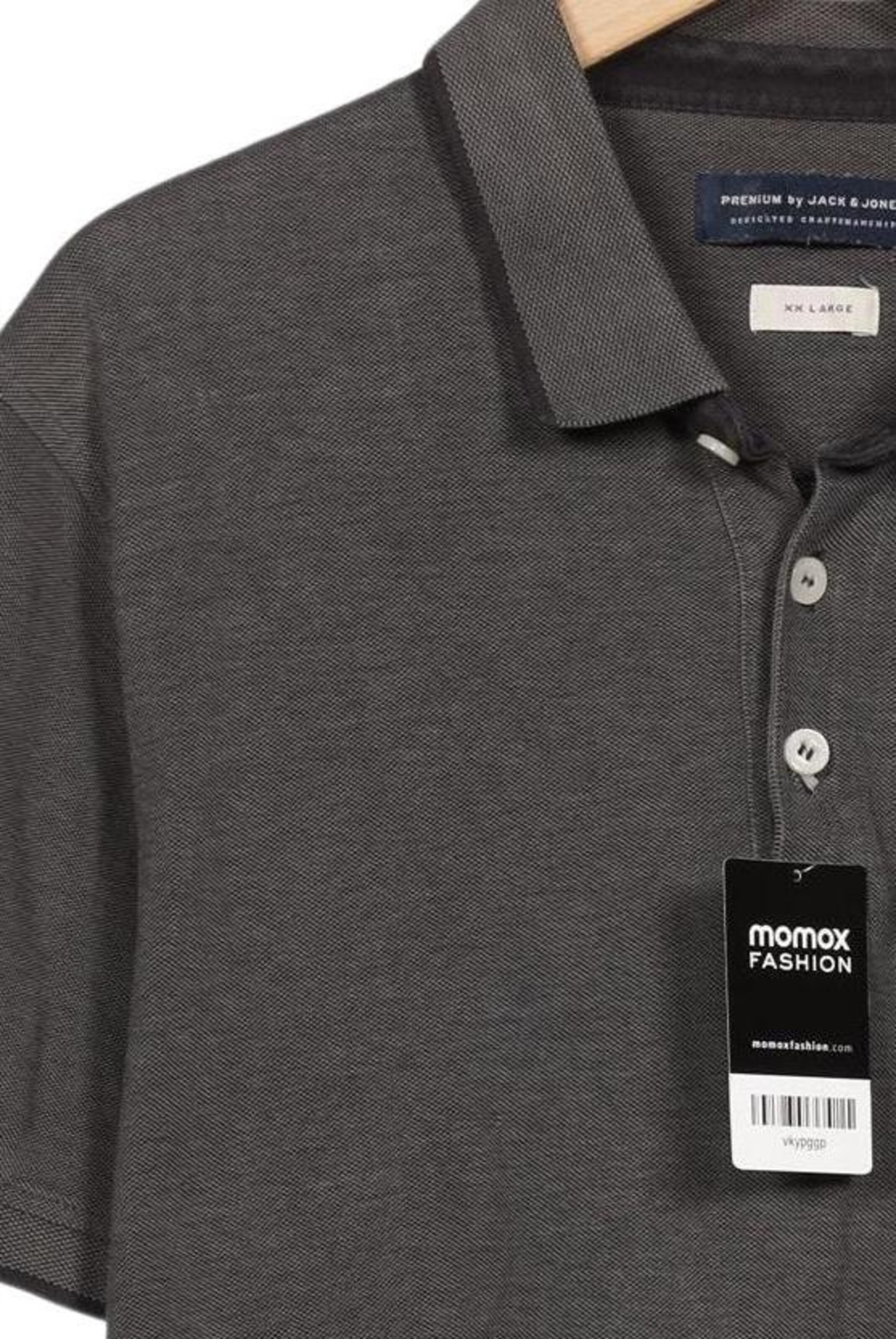 JACK & JONES Shirt in XXL in Grey
