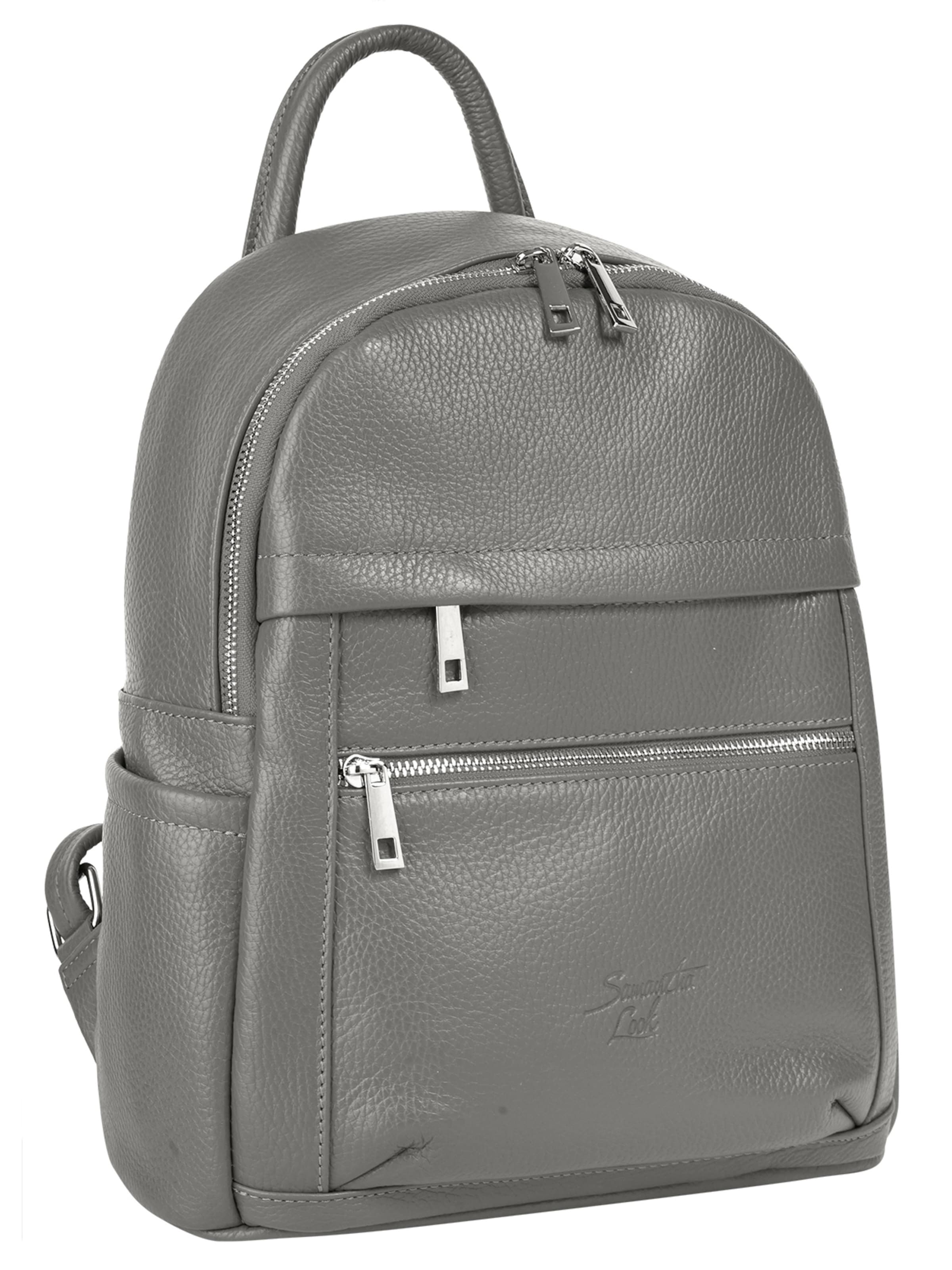 Samantha Look Backpack in Grey