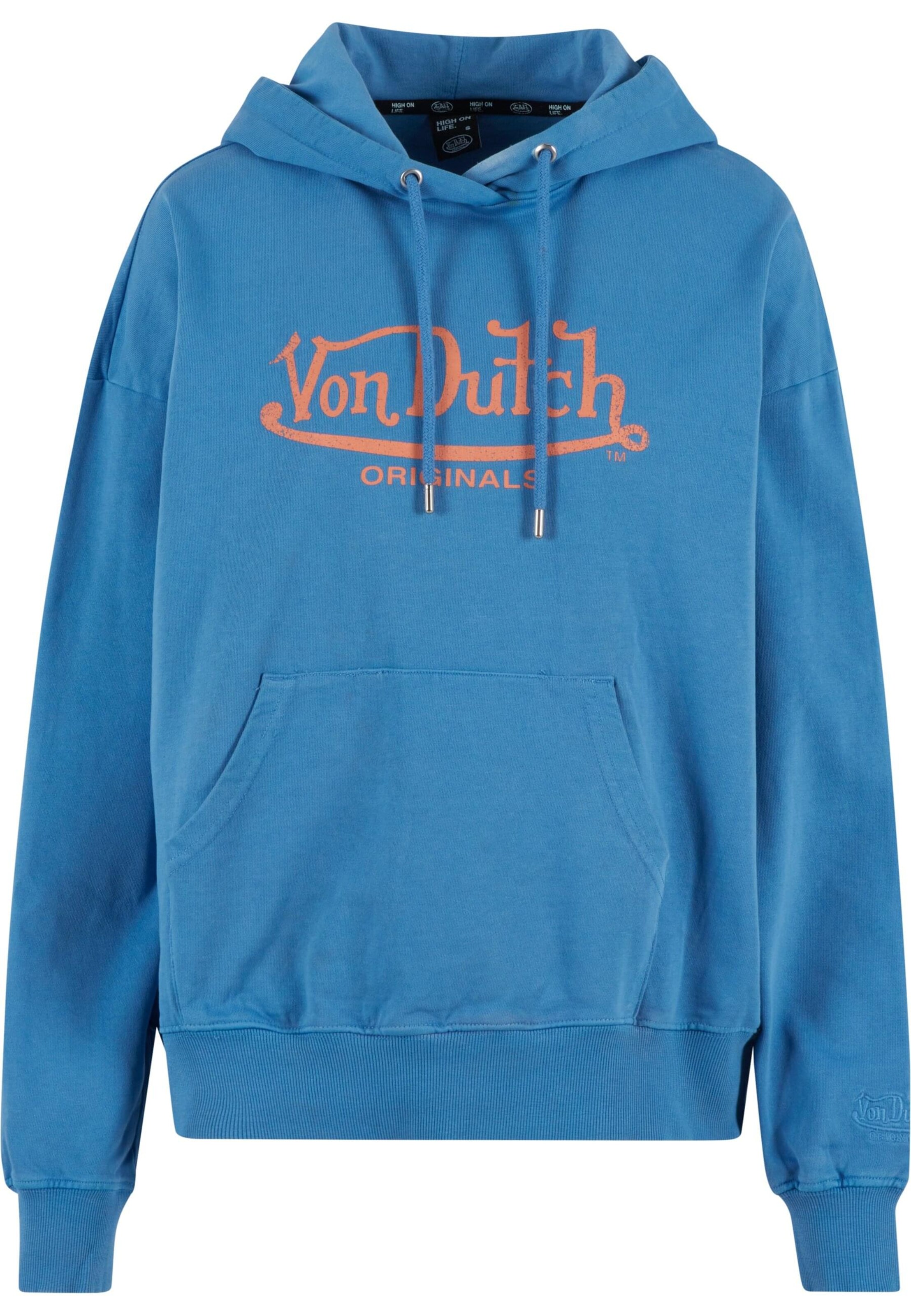 Von Dutch Originals - Sudadera 'Marley' en azul: frente