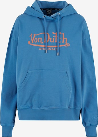 Von Dutch Originals Collegepaita 'Marley' värissä sininen: etupuoli