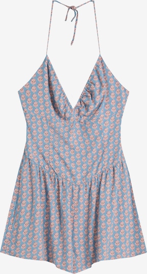 bézs / világoskék / sötétlila / fáradt rózsaszín Bershka Kezeslábas, Termék nézet