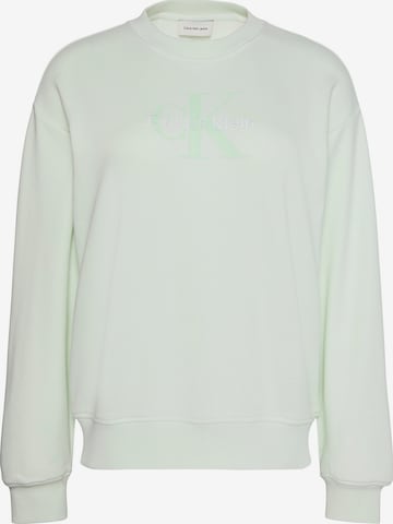 Calvin Klein Jeans Sweatshirt in White: front