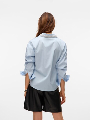 VERO MODA Bluse 'VMJANNI' i blå