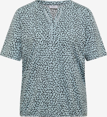 CECIL Bluse 'Lace Tunic' in Grün: Vorderseite