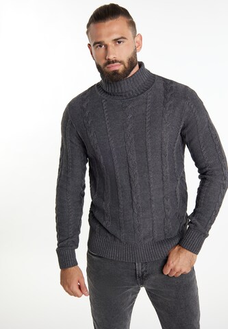 DreiMaster Vintage Pullover in Grau: predná strana