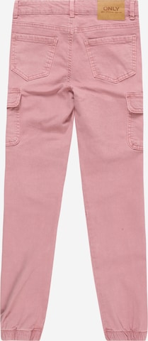 Tapered Pantaloni 'Missouri' de la KIDS ONLY pe roz