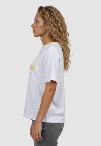 Kleinigkeit - Camisa 'Free Ice Cream' em amarelo