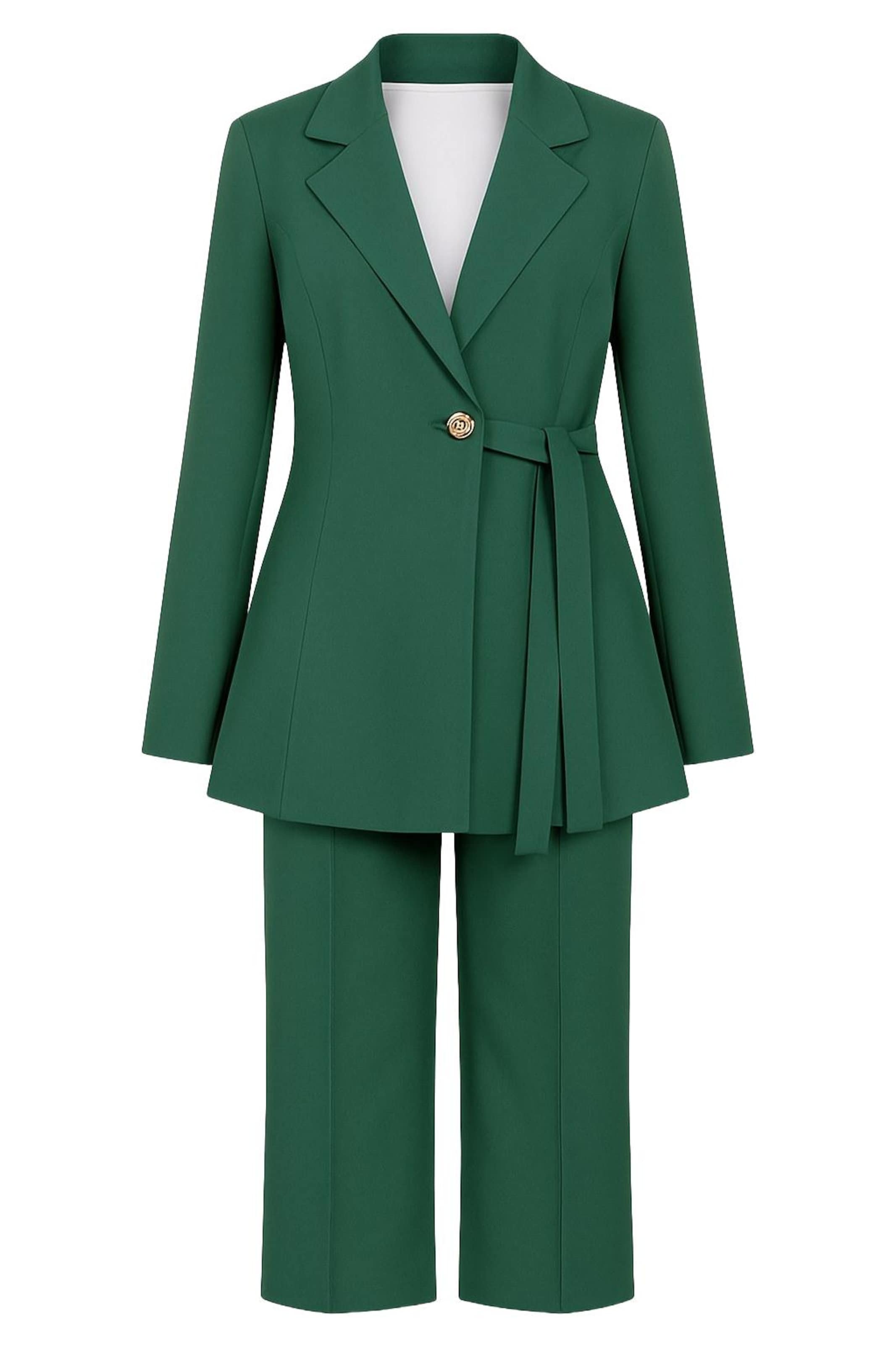 MODAMIHRAM Hosenanzug in Grün: Vorderseite