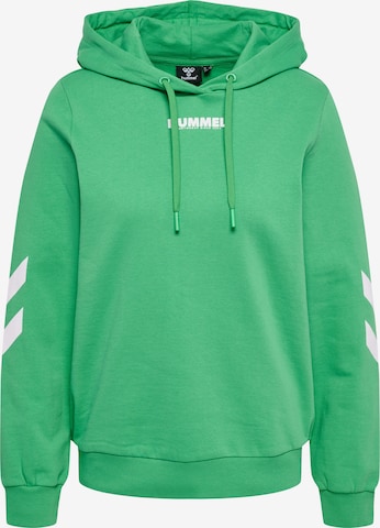 Sweat de sport 'Legacy' Hummel en vert : devant