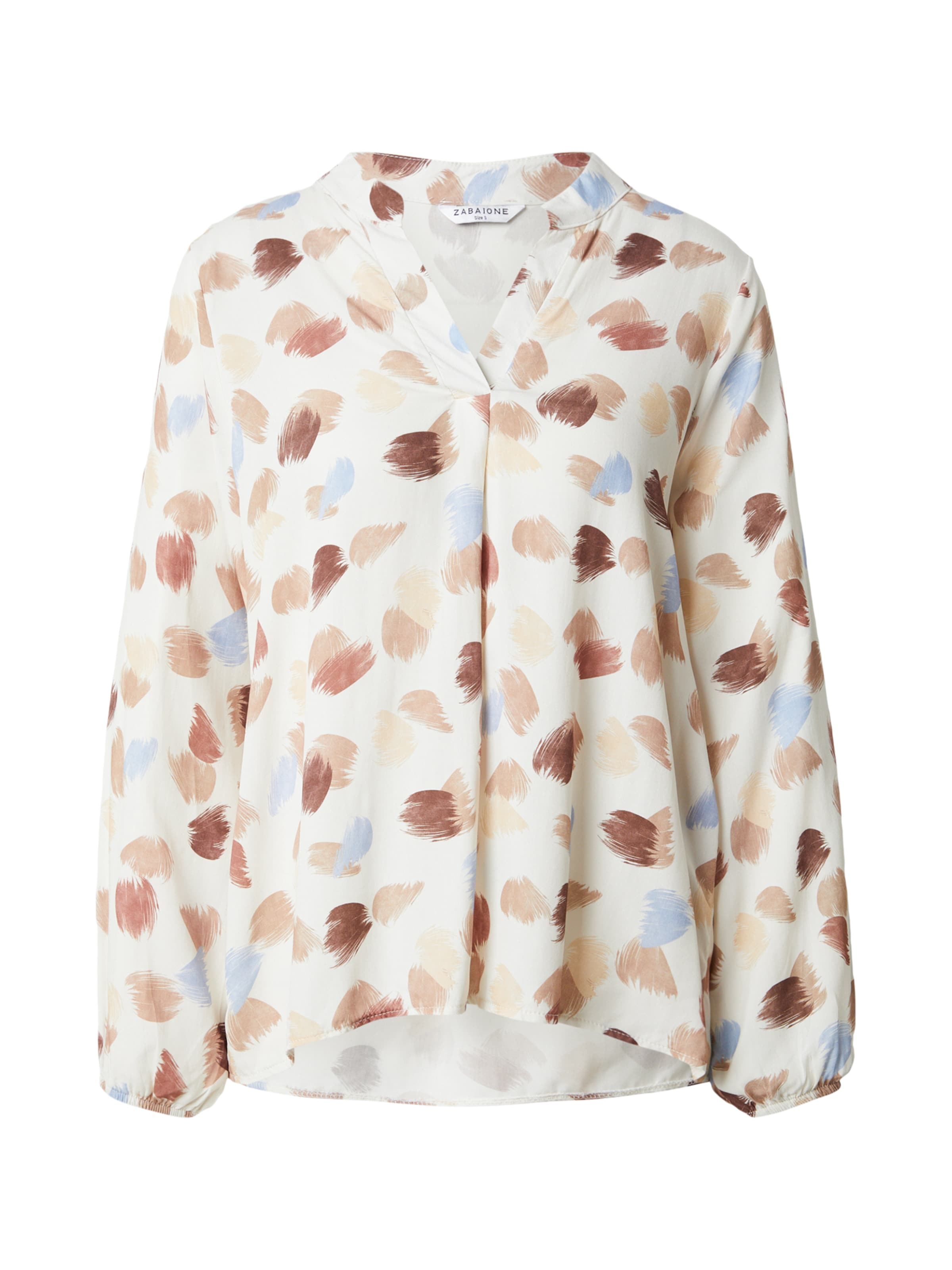 ZABAIONE Blouse ' Hi44lga' in White: front