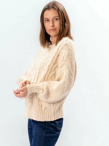 Pullover ' Emma Cable ' di TEESHOPPEN in blu: frontale