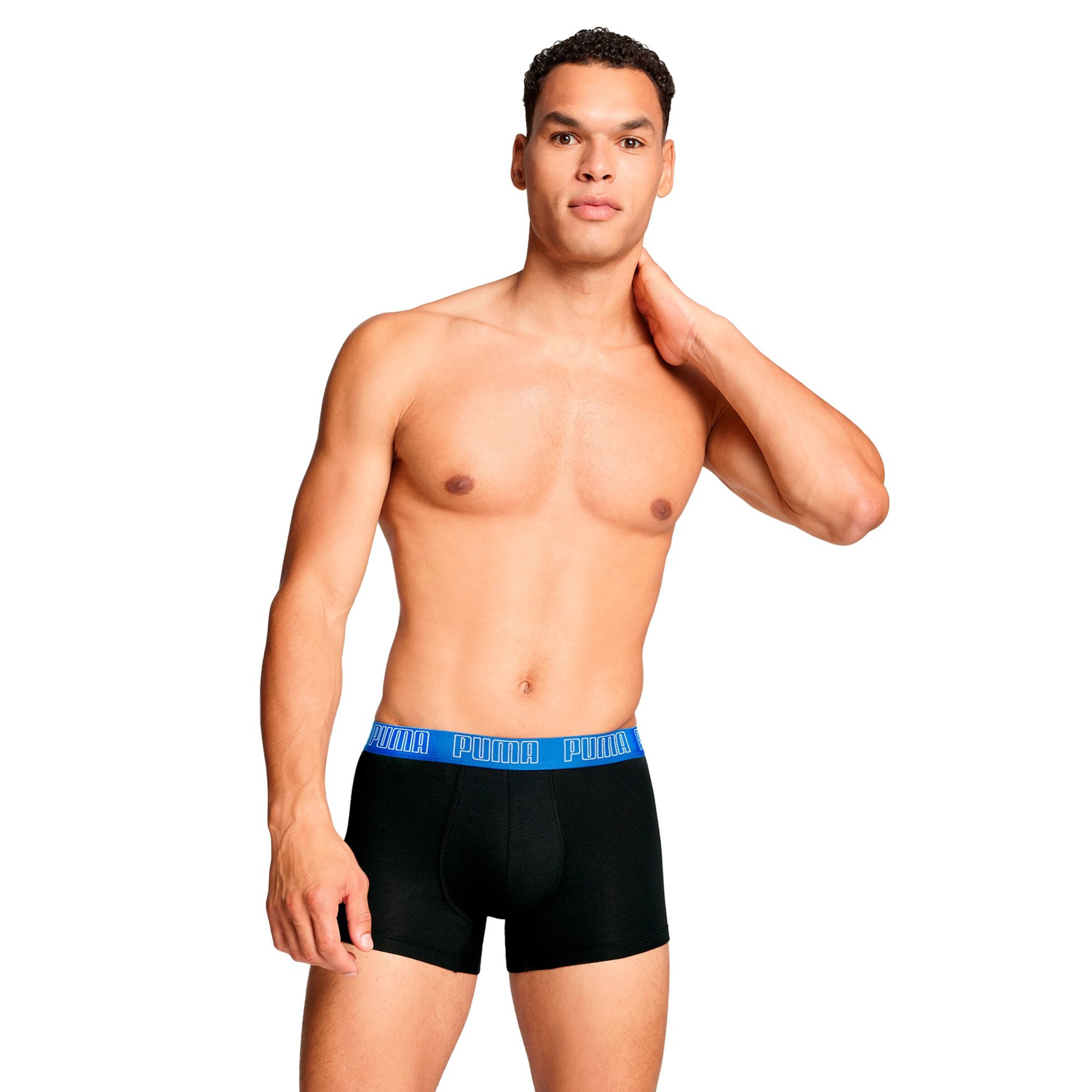 PUMA Boxer shorts in Black: front