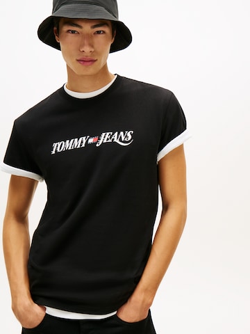 Tommy Jeans Majica | črna barva