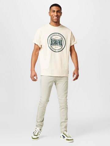 T-Shirt 'Balboa' BLS HAFNIA en blanc