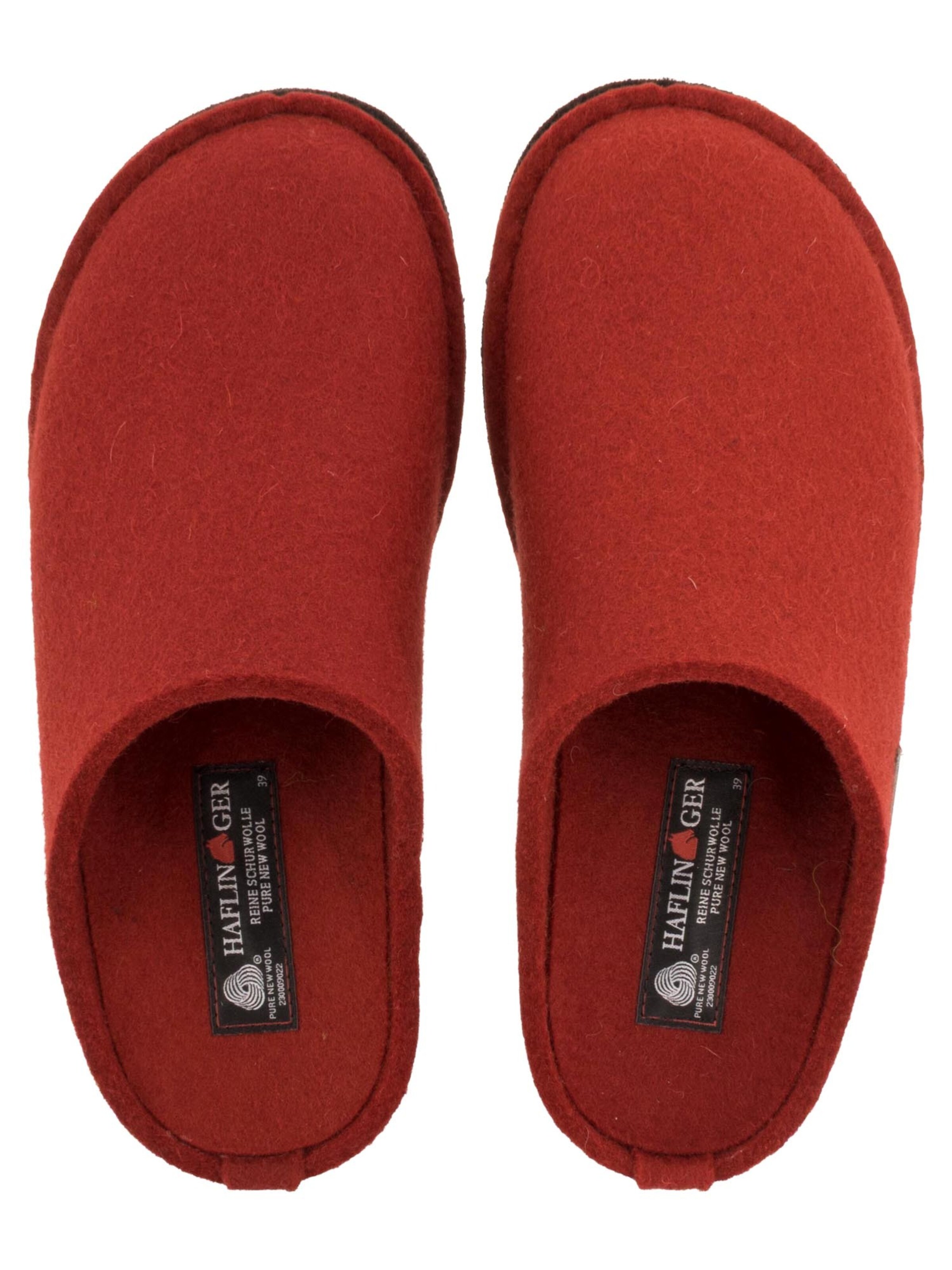 HAFLINGER Mules 'Flair Soft' in Red