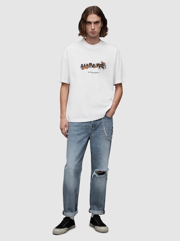 T-Shirt 'CHIAO' AllSaints en blanc