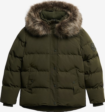 Superdry & Co Winter Jacket 'Everest' in Green: front