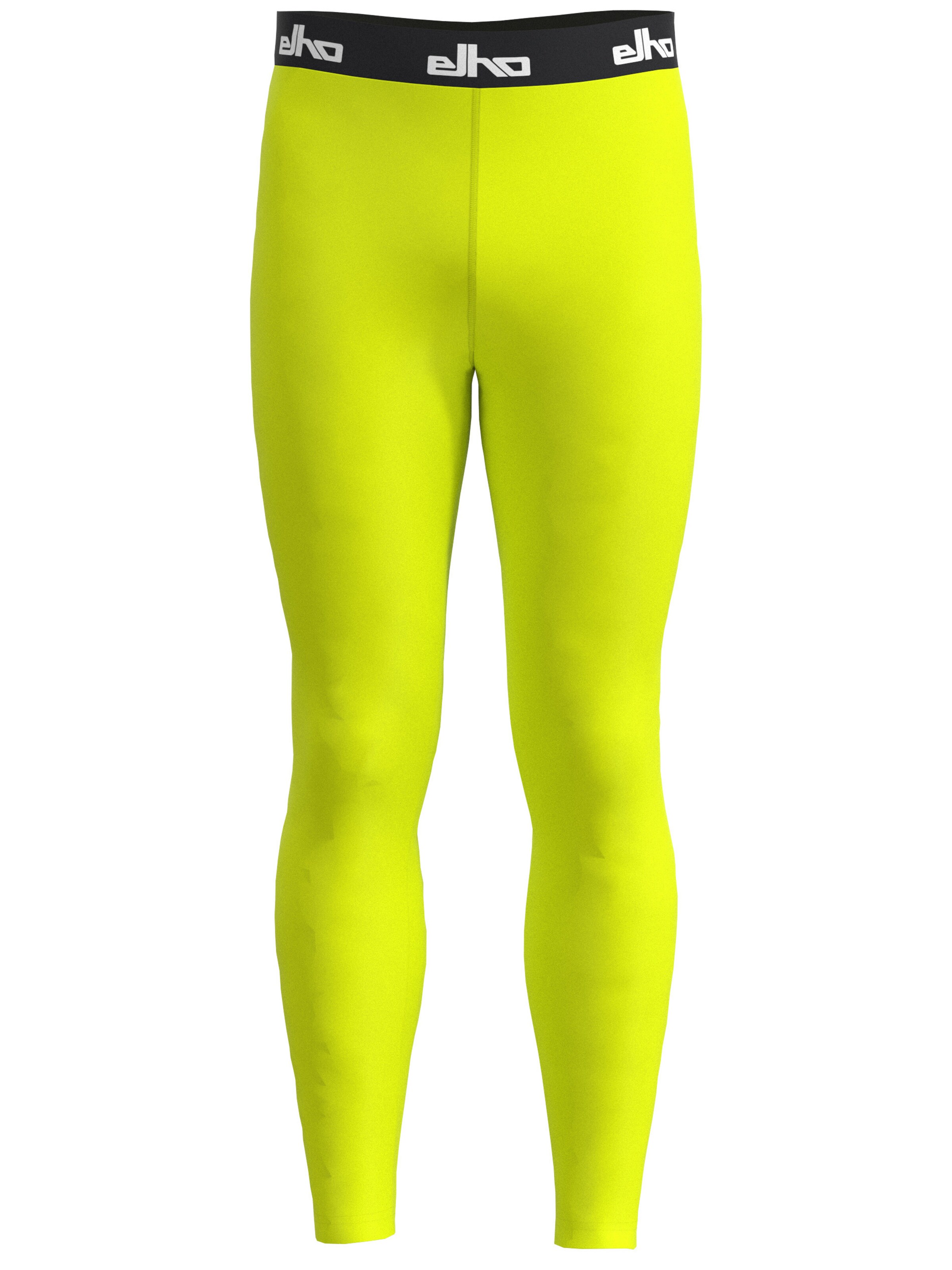 elho Skinny Sportondergoed 'Bozen' in Geel: voorkant