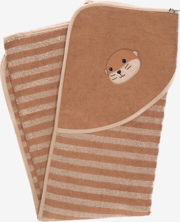 STERNTALER Beach Towel 'Otti' in Brown