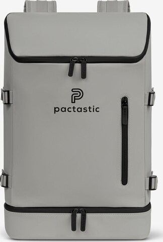 Pactastic Backpack in Grey: front