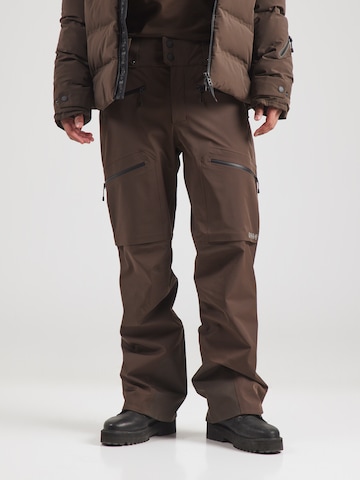 Regular Pantalon de sport 'SOLOMUN' Bogner Fire + Ice en marron : devant