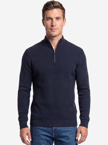 s.Oliver Pullover 'Basic'‌‌‌‌‌ in Blau
