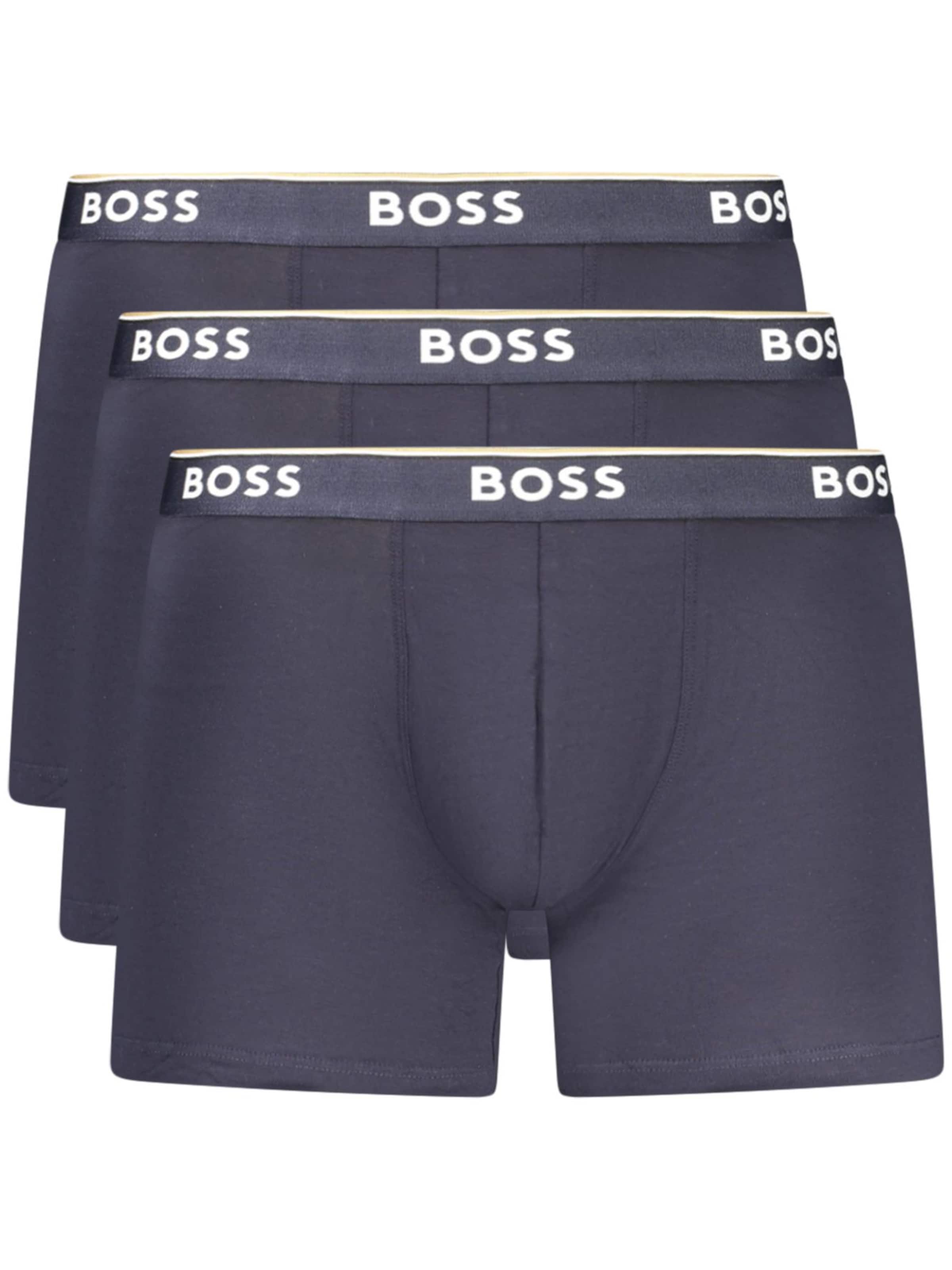 Boxers 'BOXER BOSS ALBASTRU PENTRU BĂRBAȚI' HUGO BOSS en gris : devant