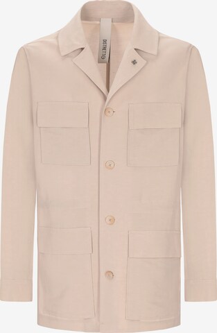 Distretto12 Between-season jacket 'Alloro' in White: front