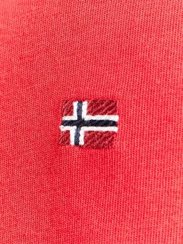NAPAPIJRI - Camiseta 'SALIS' en rojo