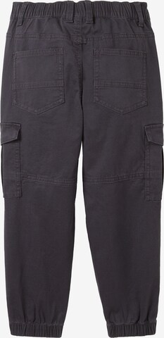 TOM TAILOR Tapered Broek in Grijs