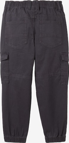 TOM TAILOR Tapered Pants in Grey