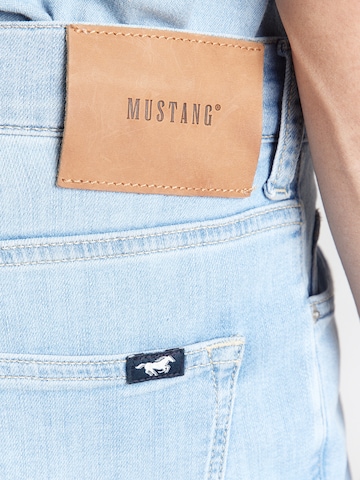 MUSTANG Kitsas Teksapüksid 'Frisco', värv sinine