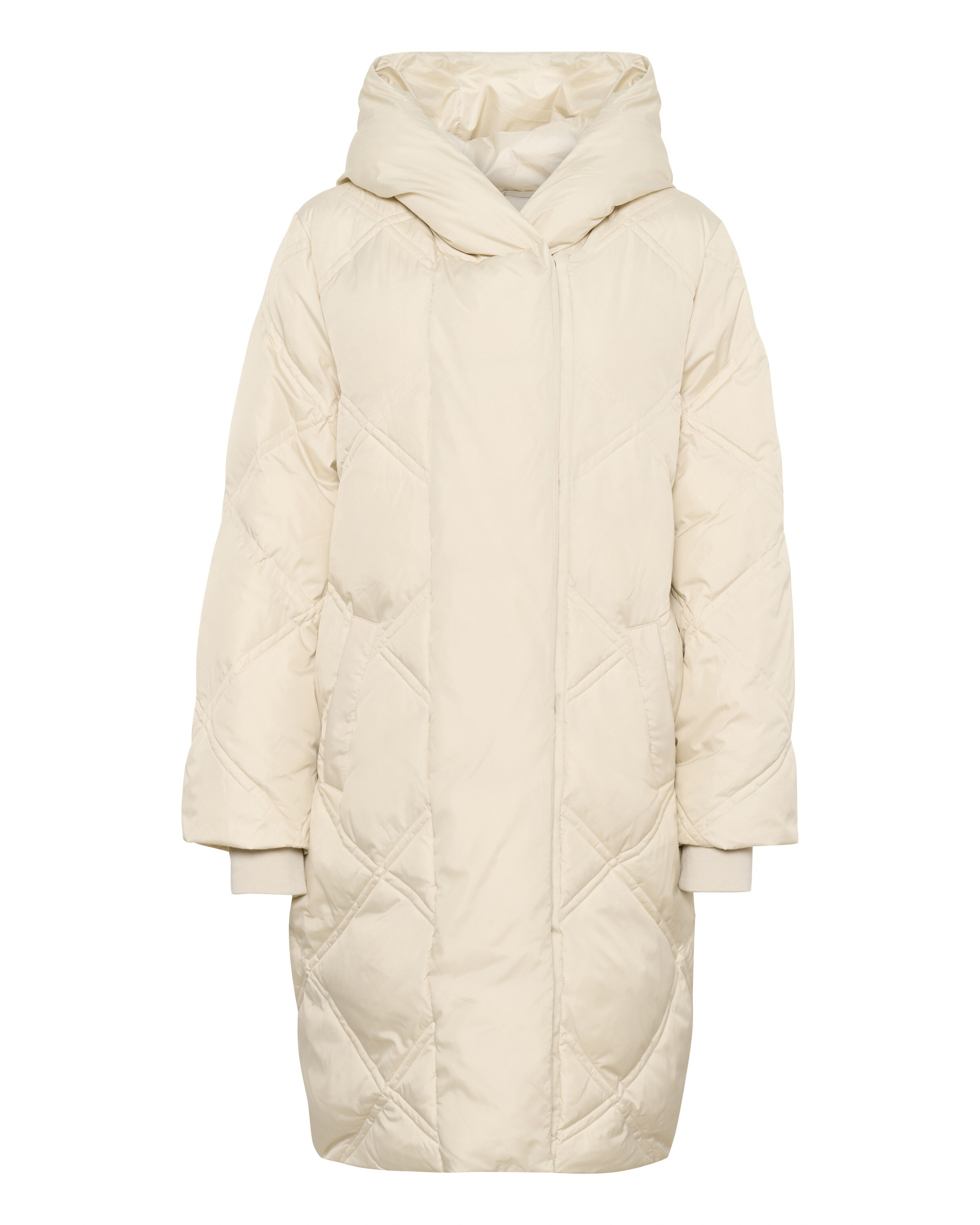 Cream Vinterjakke 'CRCharlott' i lysebeige, Produktvisning