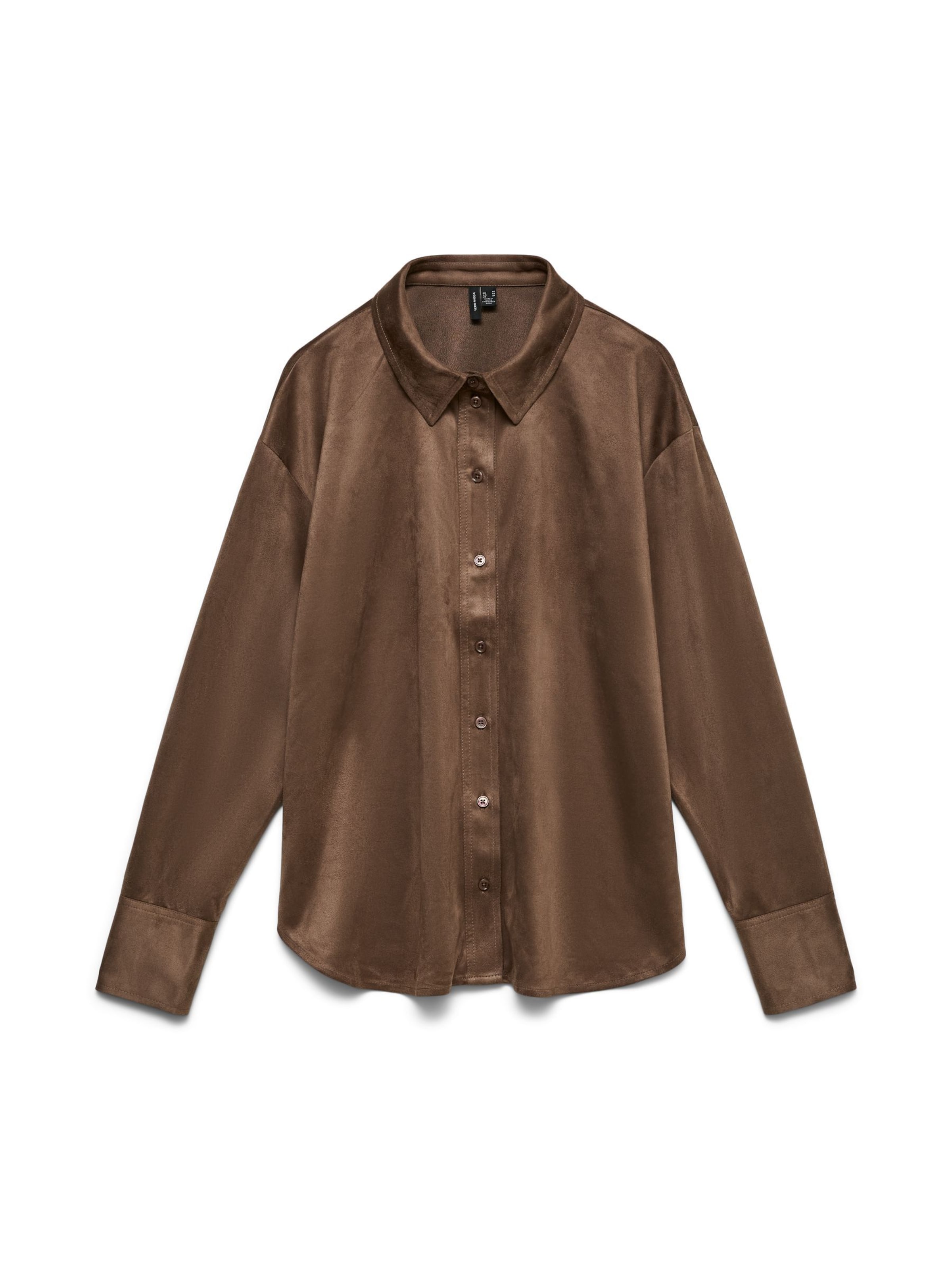 VERO MODA Bluse 'VMKatty' i brun: forside