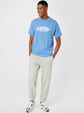 LEVI'S ® Tričko 'Vintage Fit Graphic Tee' – modrá