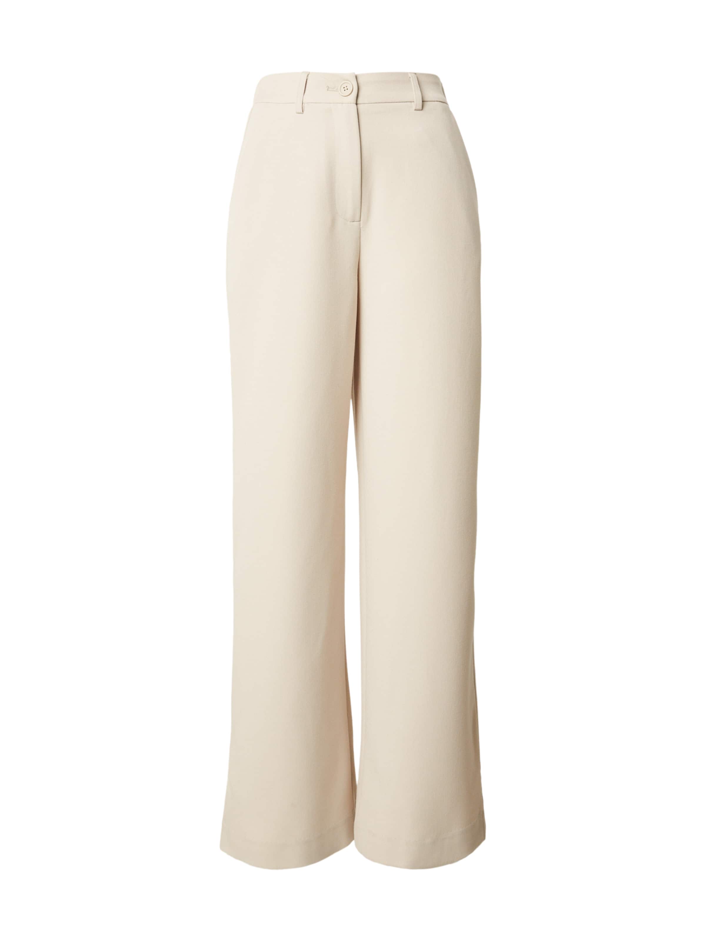 Wide leg Pantaloni 'PCKamil' de la PIECES pe gri: față