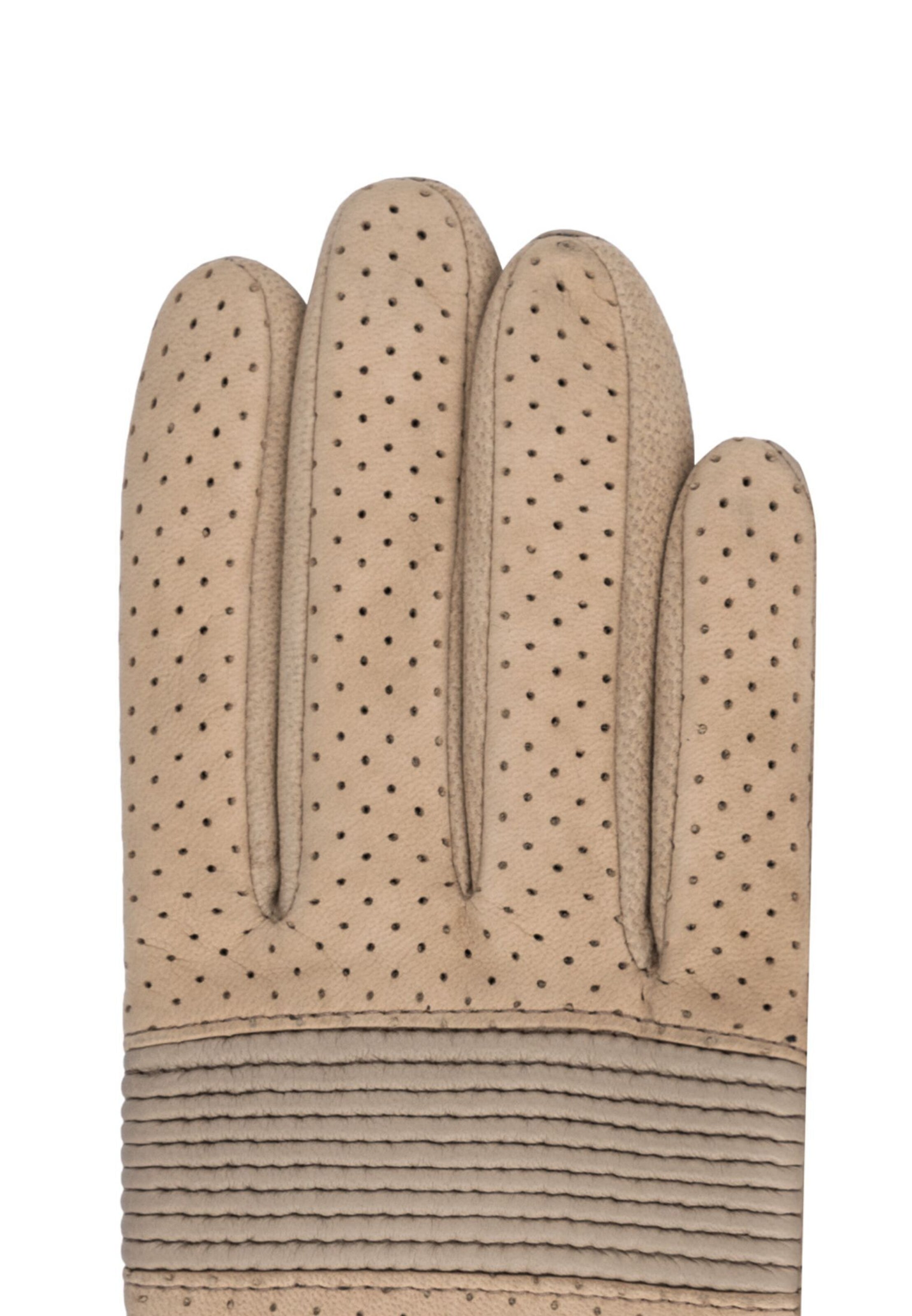 Mezzoguanti 'FERRARA TOUCH' di Roeckl in beige